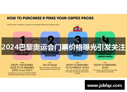 2024巴黎奥运会门票价格曝光引发关注